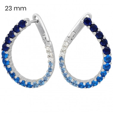 Stříbrné náušnice 40200504