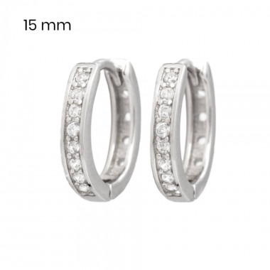 Stříbrné náušnice 40035001