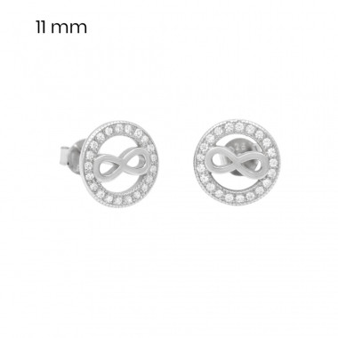 Stříbrné náušnice 40182701