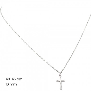 Stříbrný řetízek+přívěsek 40103701