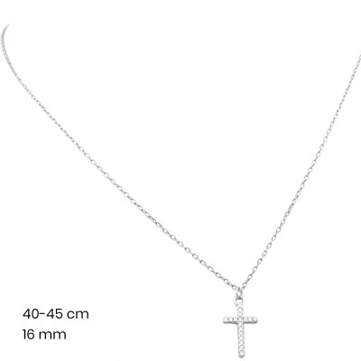 Stříbrný řetízek+přívěsek 40103701