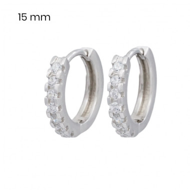 Stříbrné náušnice 40055201