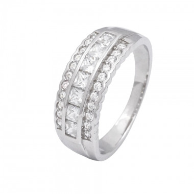 Stříbrný prsten 401428