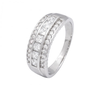 Stříbrný prsten 401428